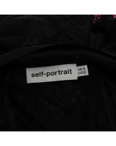 Self-Portrait czarna sukienka