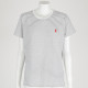 Ralph Lauren biala paski czerwone logo