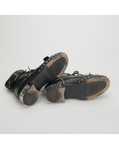 Alexander McQueen Botki z cwiekami