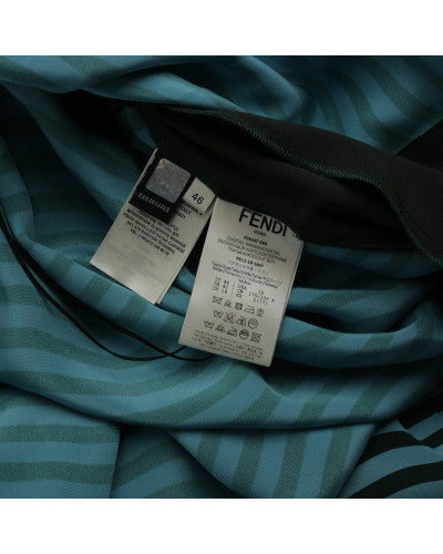 Fendi sukienka w pasy