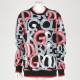 Dolce & Gabbana Bluza czerwono szara