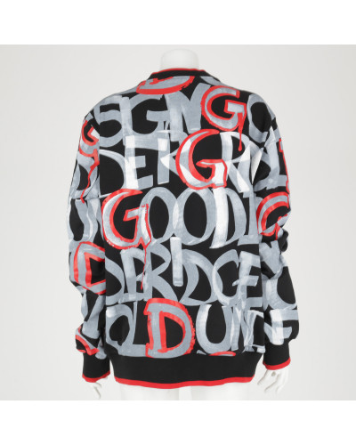 Dolce & Gabbana Bluza czerwono szara