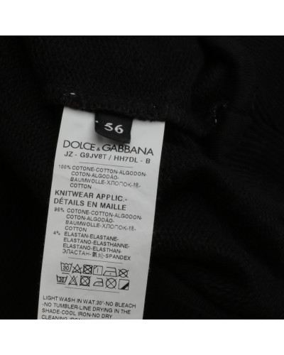 Dolce & Gabbana Bluza czerwono szara