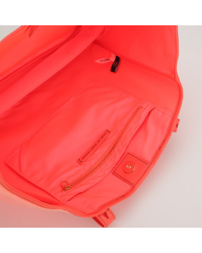 Marc Jacobs neon róż shopper
