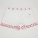 Juicy Couture białe z przeszyciami