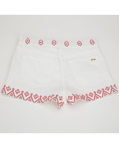 Juicy Couture białe z przeszyciami