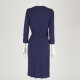 Diane Von Furstenberg Sukienka granatowa