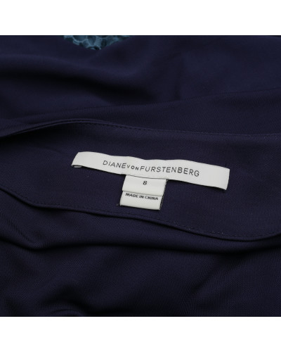 Diane Von Furstenberg Sukienka granatowa
