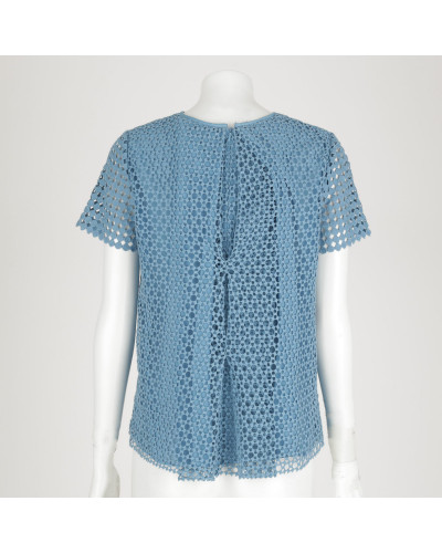 Tory Burch niebieska bluzka