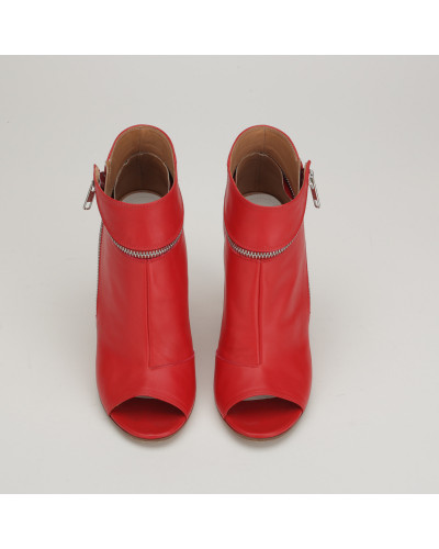 Maison Martin Margiela Botki czerwone