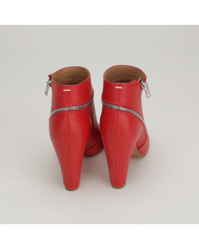 Maison Martin Margiela Botki czerwone