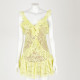 For Love & Lemons sukienka żółta