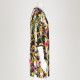 Juicy Couture czarna sukienka w kwiaty