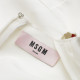 MSGM biała z marszczeniem
