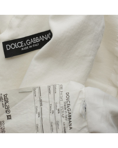 Dolce & Gabbana biała sukienka