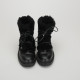 Jimmy Choo czarne z futerkiem