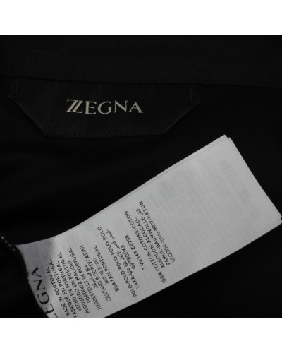 Ermenegildo Zegna  czarna koszula