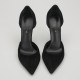 Saint Laurent  czarne zamszowe szpilki