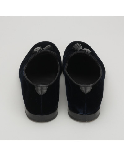 Tom Ford męskie granatowe loafersy