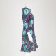 Max Mara kolorowa sukienka w kwiaty