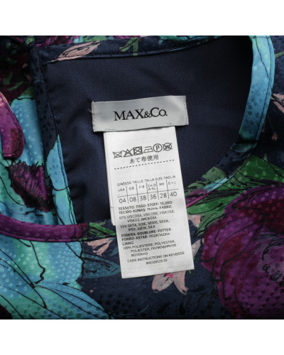 Max Mara kolorowa sukienka w kwiaty