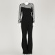 Rachel Zoe Kombinezon czarny
