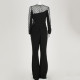 Rachel Zoe Kombinezon czarny