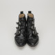 Jimmy Choo Botki czarne z klamrami