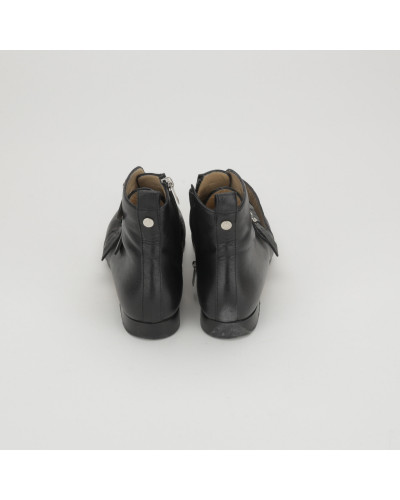 Jimmy Choo Botki czarne z klamrami