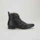 Jimmy Choo Botki czarne z klamrami
