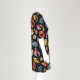 Dolce & Gabbana czarna sukienak w muszle