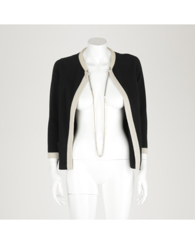 Chanel czarny sweter