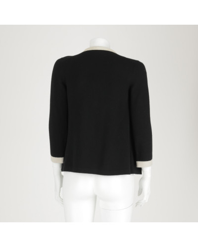 Chanel czarny sweter