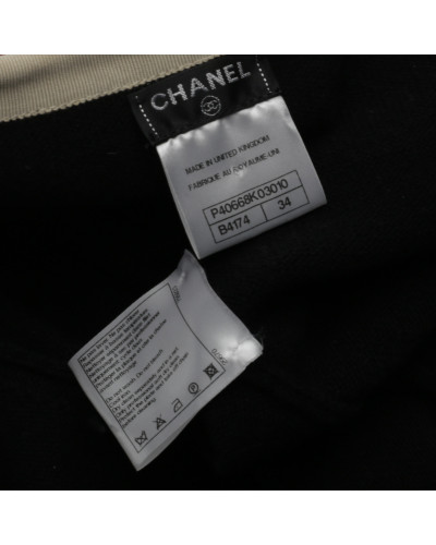 Chanel czarny sweter