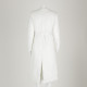 Maison Martin Margiela Płaszcz biały puchowy