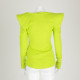 Balmain Bluzka neonowa zielona