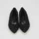 Simone Rocha Buty czarne błyszczące