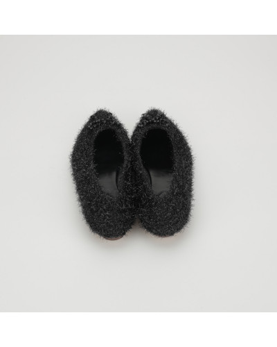 Simone Rocha Buty czarne błyszczące