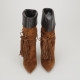 Saint Laurent  Botki zamszowe