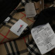 Burberry Płaszcz czarny