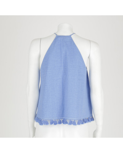 Tory Burch Bluzka niebieska
