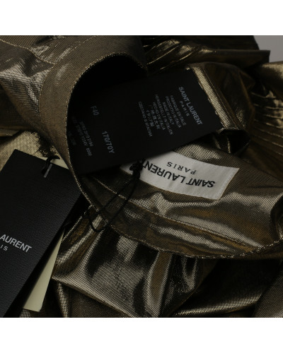 Saint Laurent  Bluzka złota