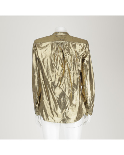 Saint Laurent  Bluzka złota