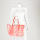 Marc Jacobs neon róż shopper