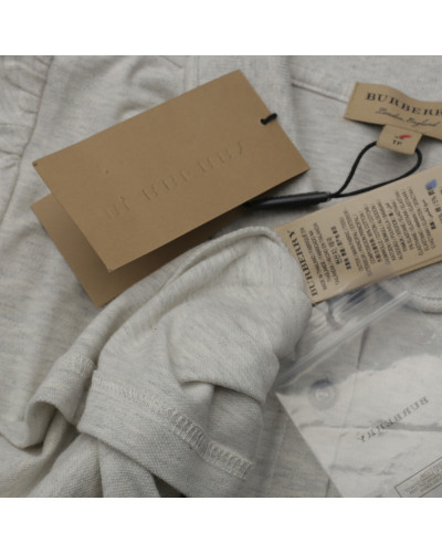 Burberry Bluzka szare polo