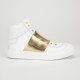 Jimmy Choo Buty sportowe biało złote