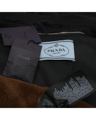 Prada Kurtka czarna podpinka