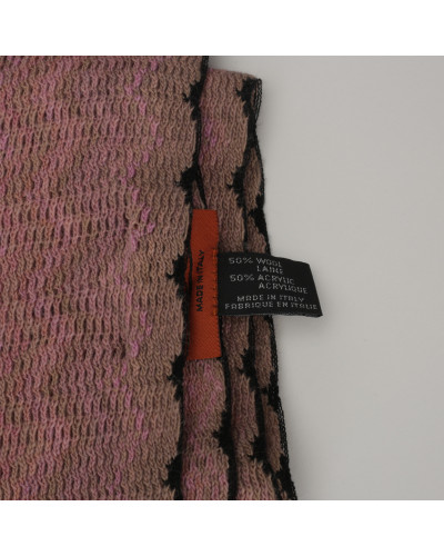 Missoni różowy szalik