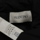 Valentino czarna kurtka z golfem