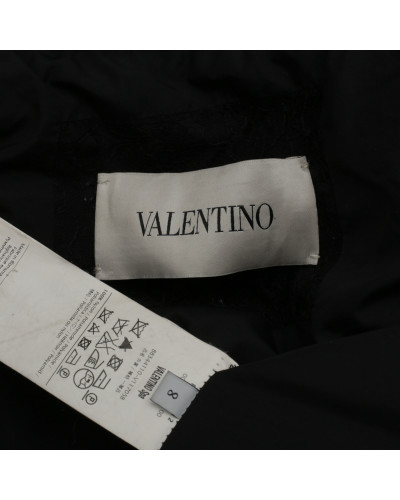 Valentino czarna kurtka z golfem
